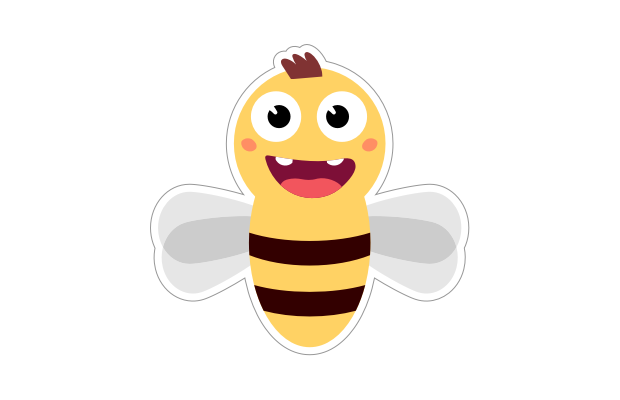 Bee-stickerbookfull