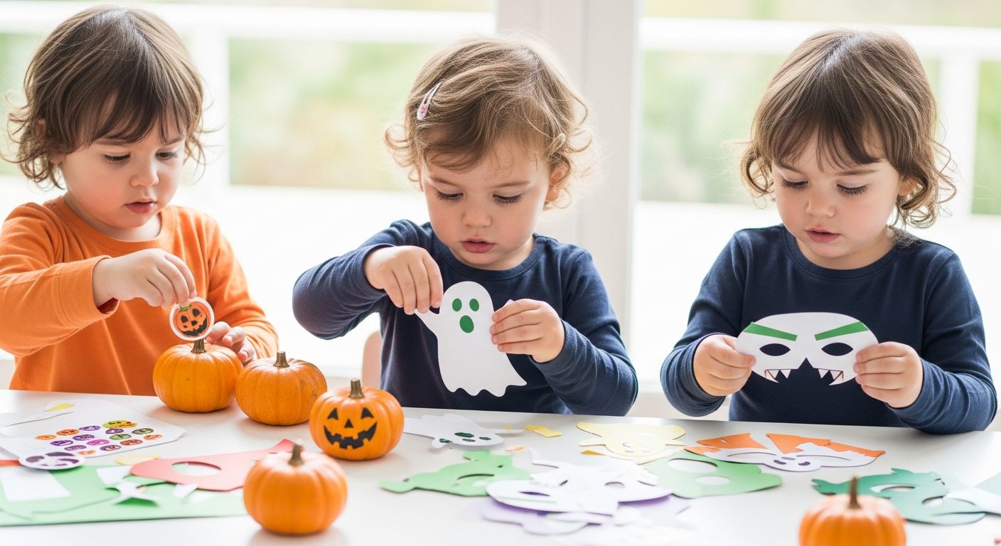 15 Fun and Easy Toddler Halloween Craft Ideas cover image