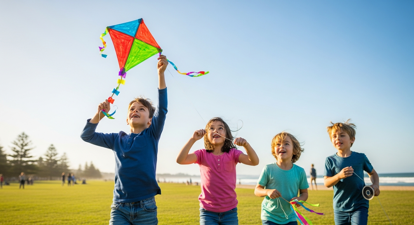 Flying High: An Easy Kite Craft for Kids cover image