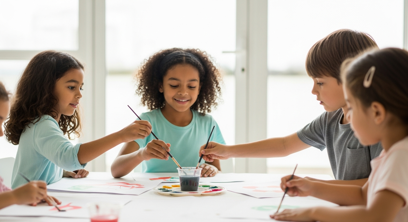 Unleash Joy: Fun Painting Activities for Kids for Growth & Communication cover image