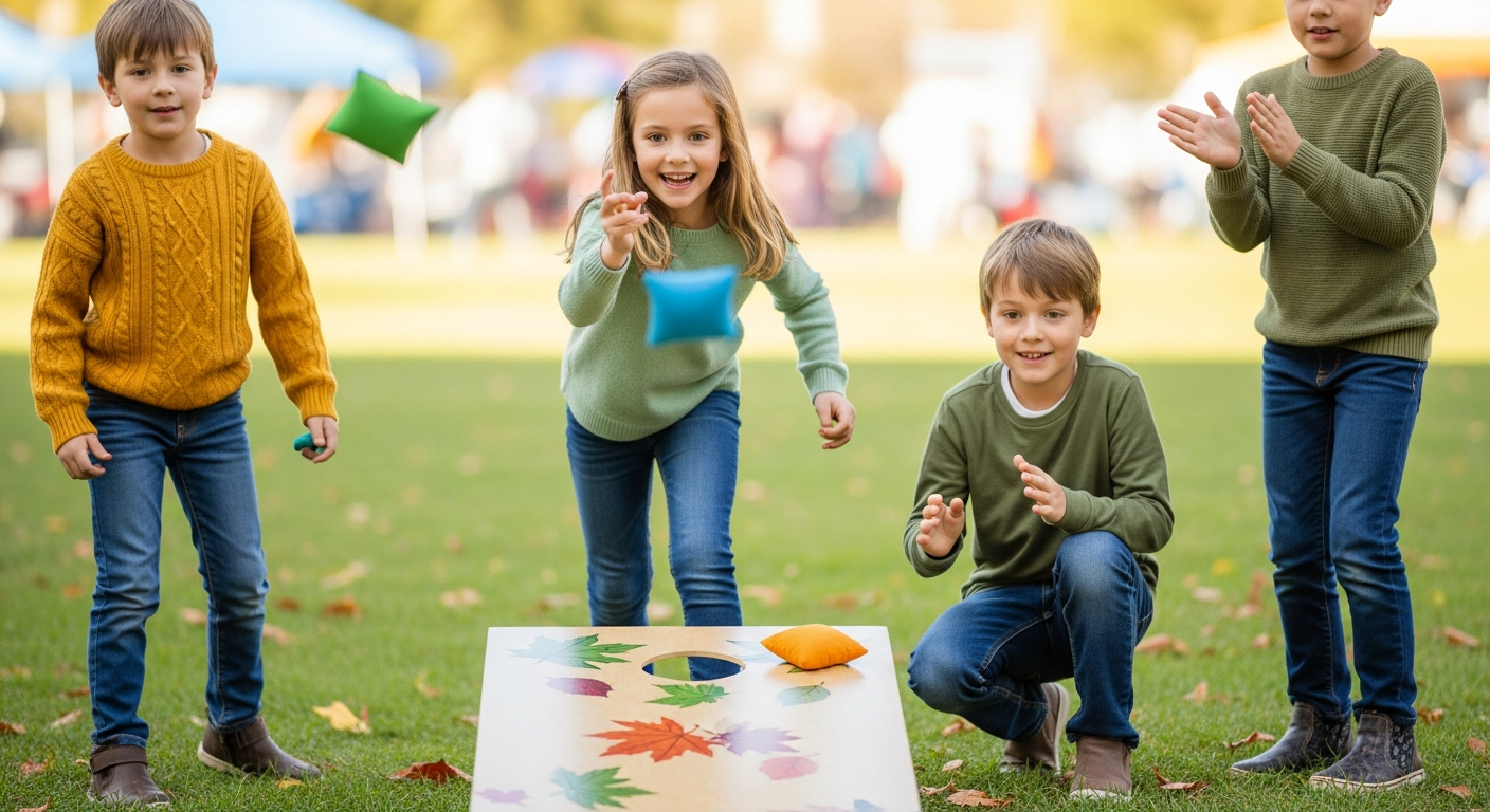 Fun Fall Festival Games for Kids cover image