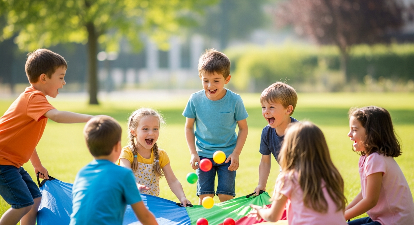 Easy Kids Party Games: Fun for Every Child cover image