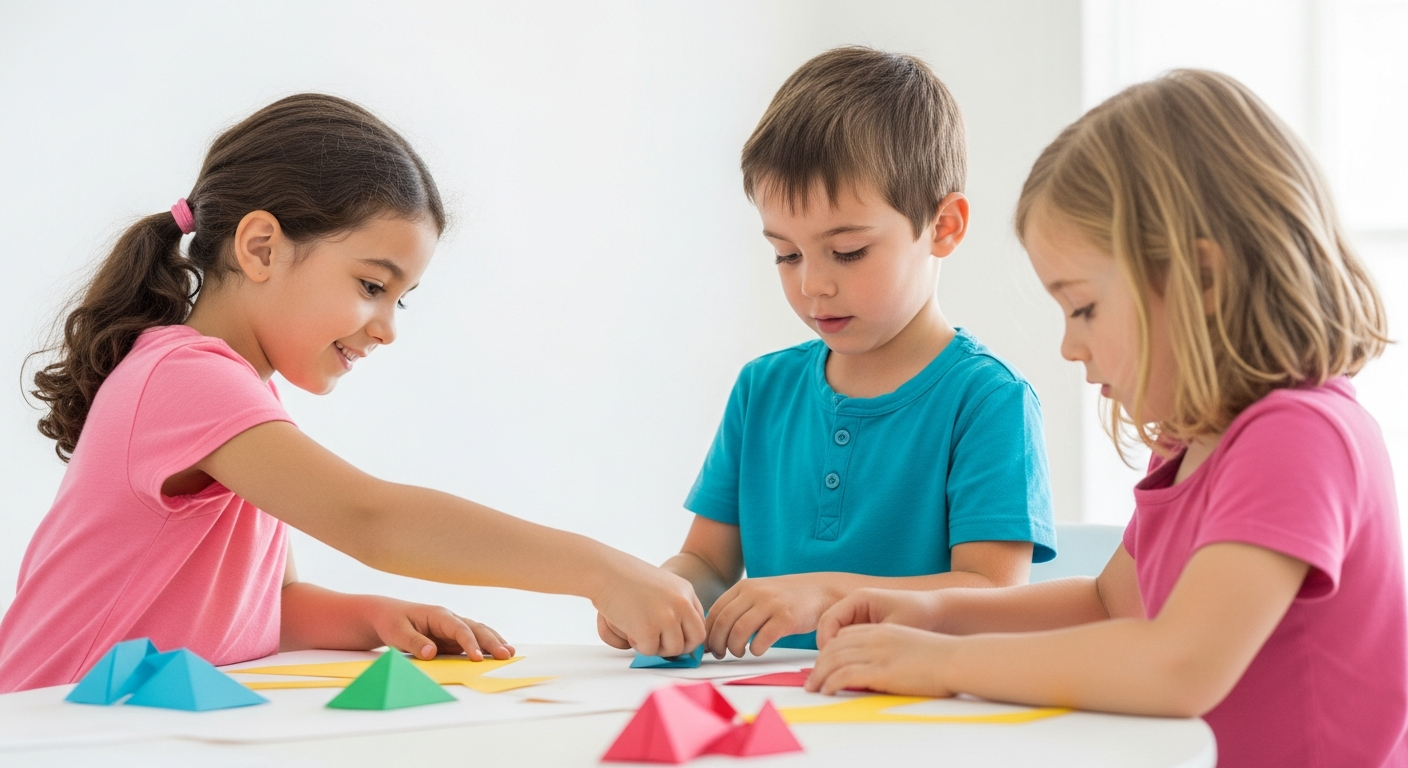 Easy Paper Crafts for Kids: Fun, Learning, and Connection cover image