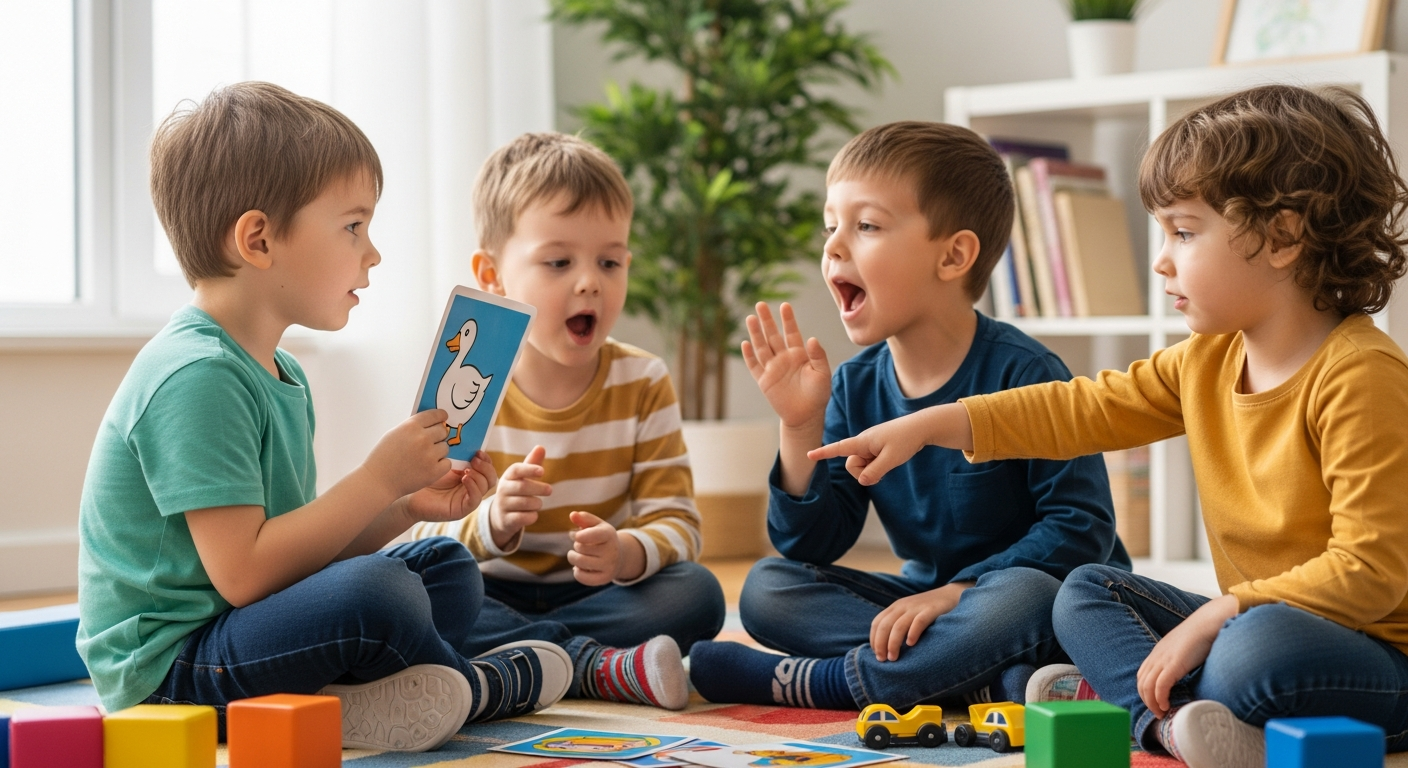 Imagen de portada de Actividades eficaces para el retraso del habla en niños de preescolar