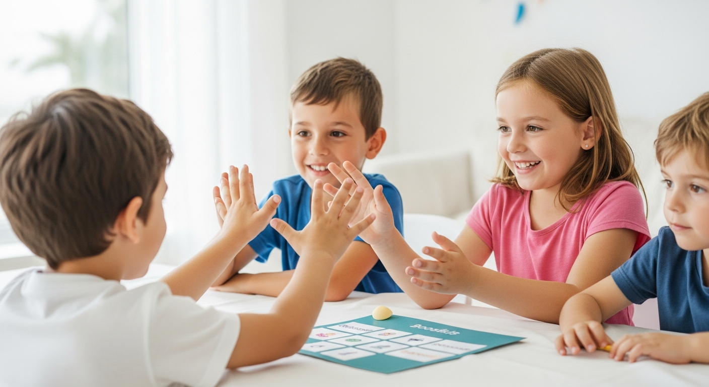 Fun Party Game for Kids: Boost Skills & Smiles cover image