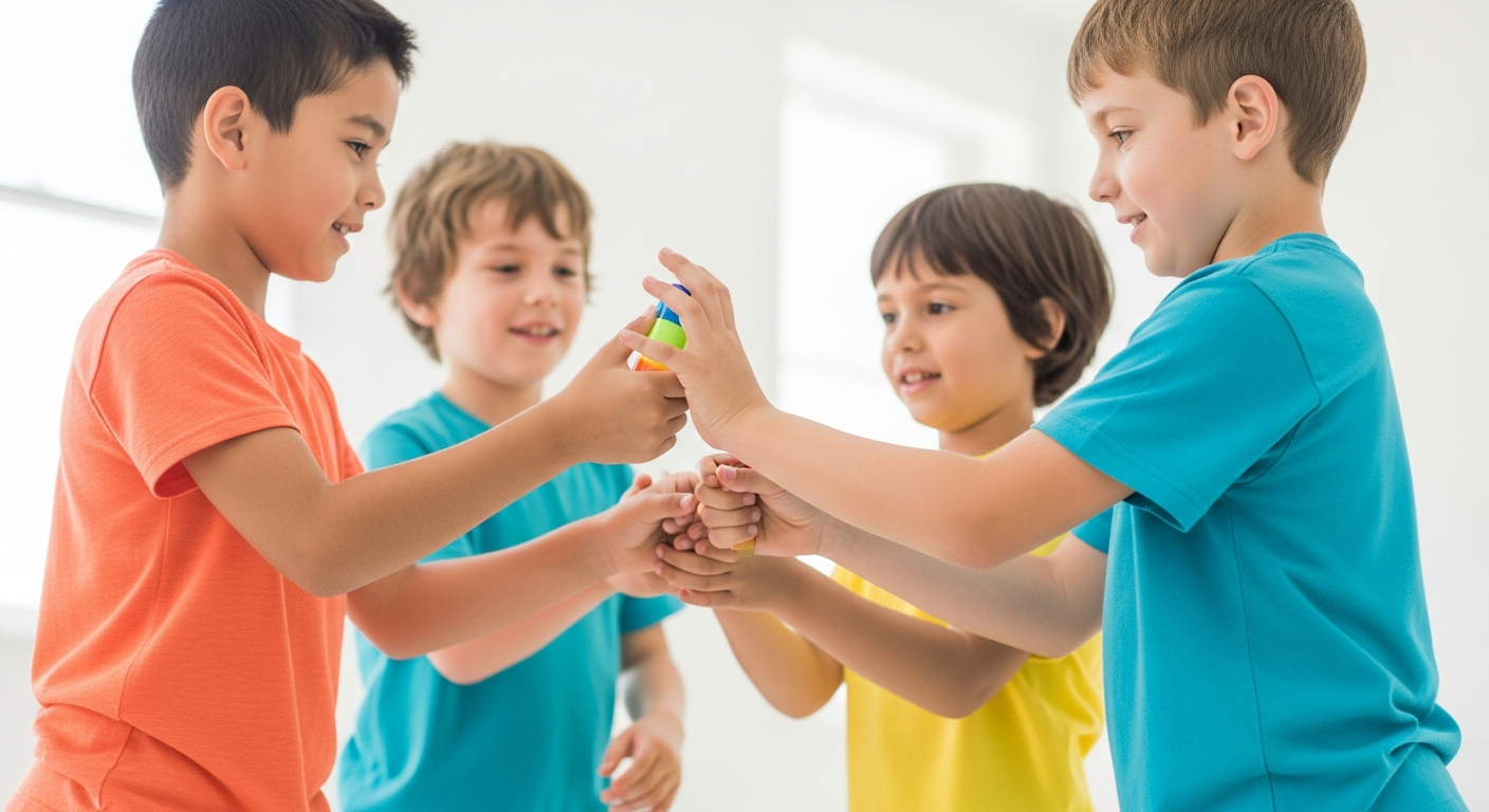 Outdoor Party Games for Kids: Boost Fun & Communication cover image