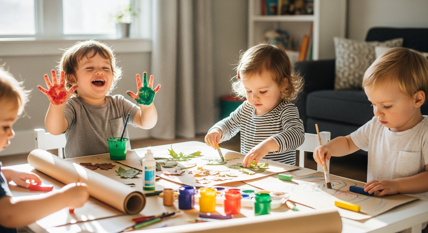 15 Fun and Easy Toddler Art Activity Ideas for Home cover image