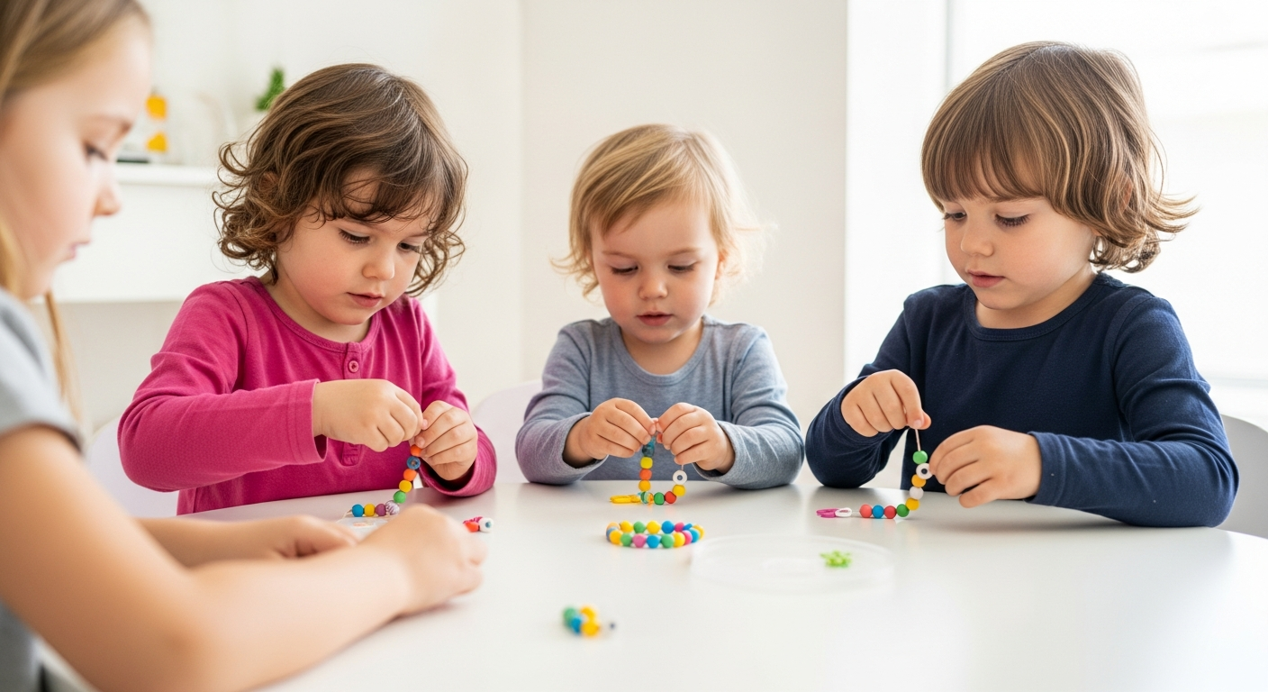 Fun and Easy Toddler Beading Activity Ideas cover image