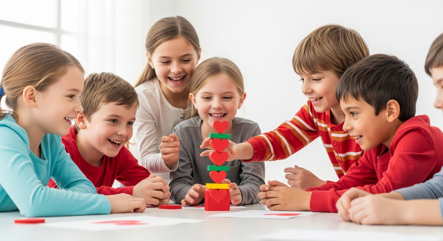 20+ Fun Valentine's Games for Kids & Family Bonding cover image