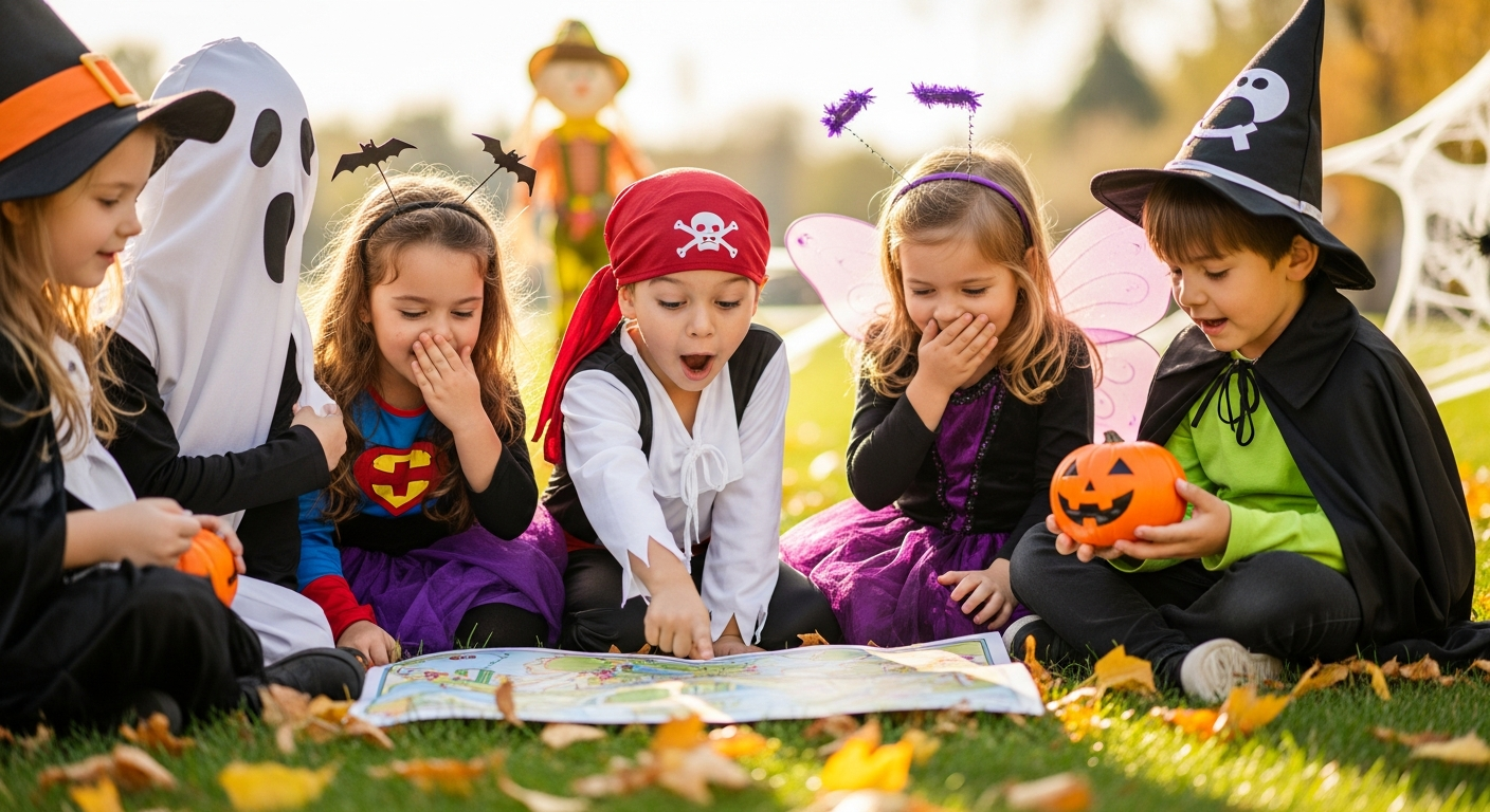 Thrilling Kids Halloween Party Games & Speech Adventures cover image