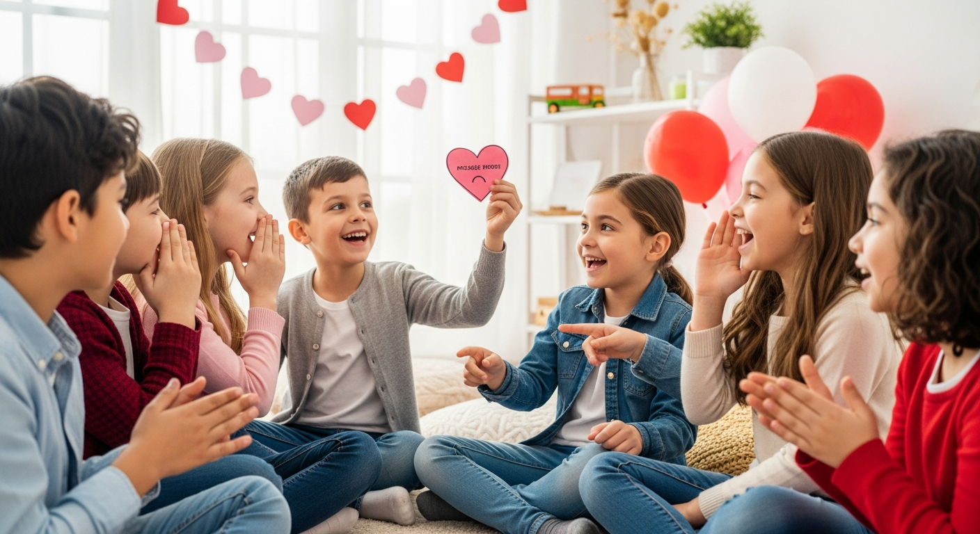 Fun Valentine Games for Kids: Playful Communication & Connection cover image