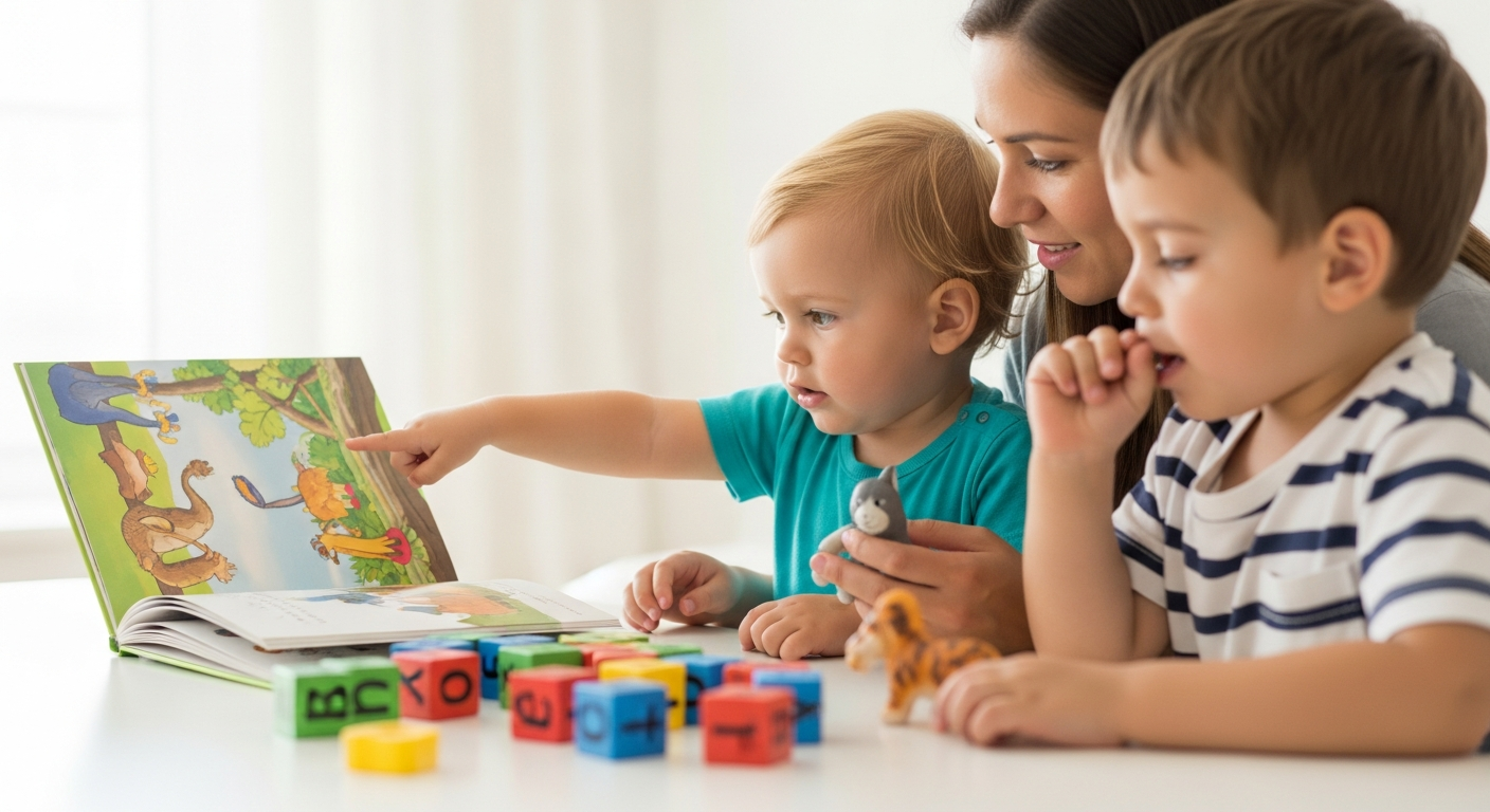 Fun Toddler Language Development Activities at Home cover image