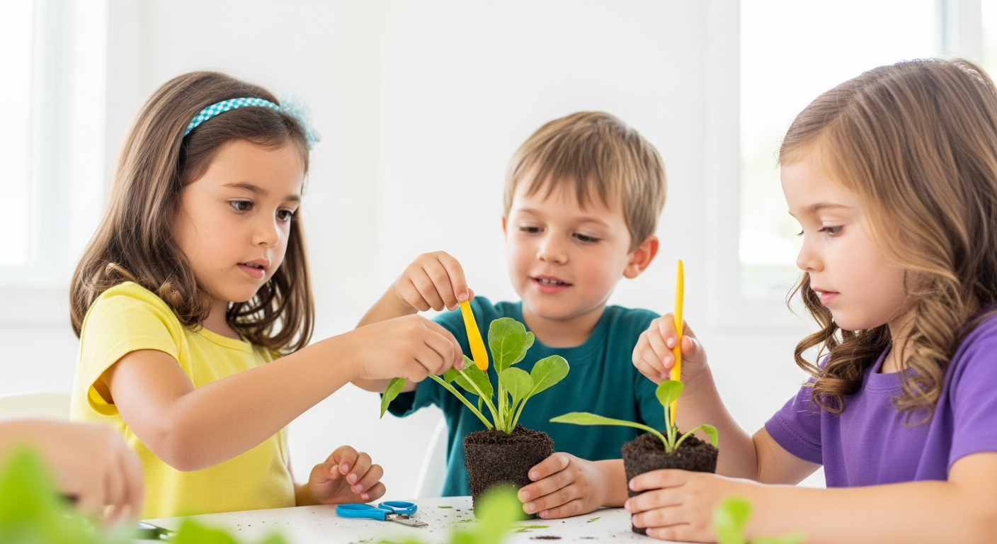 Growing Fun: Easy Plant Crafts for Kids cover image
