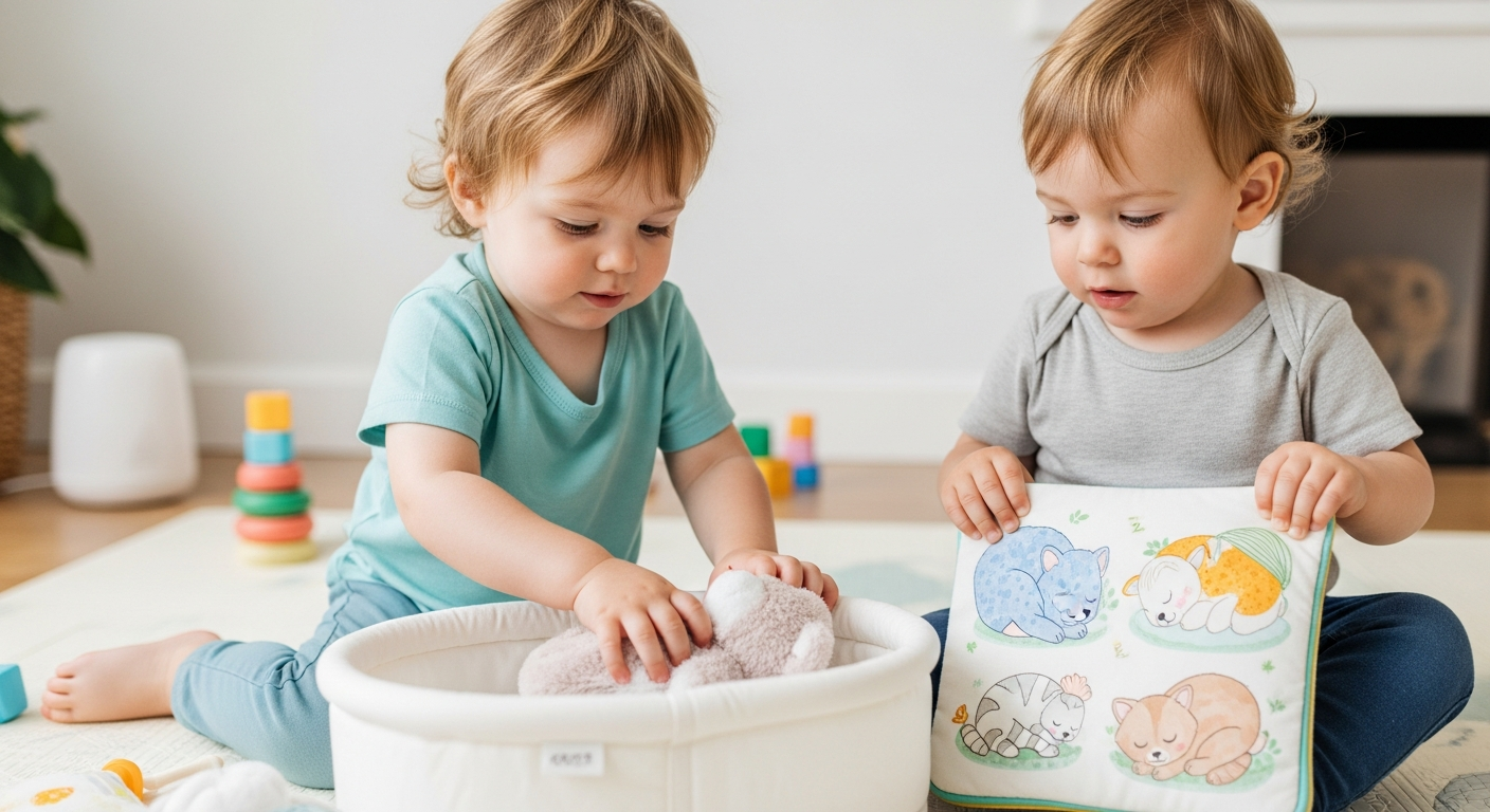 ¿Causa el ruido blanco retraso en el habla? Imagen de portada de Consejos para un sueño seguro