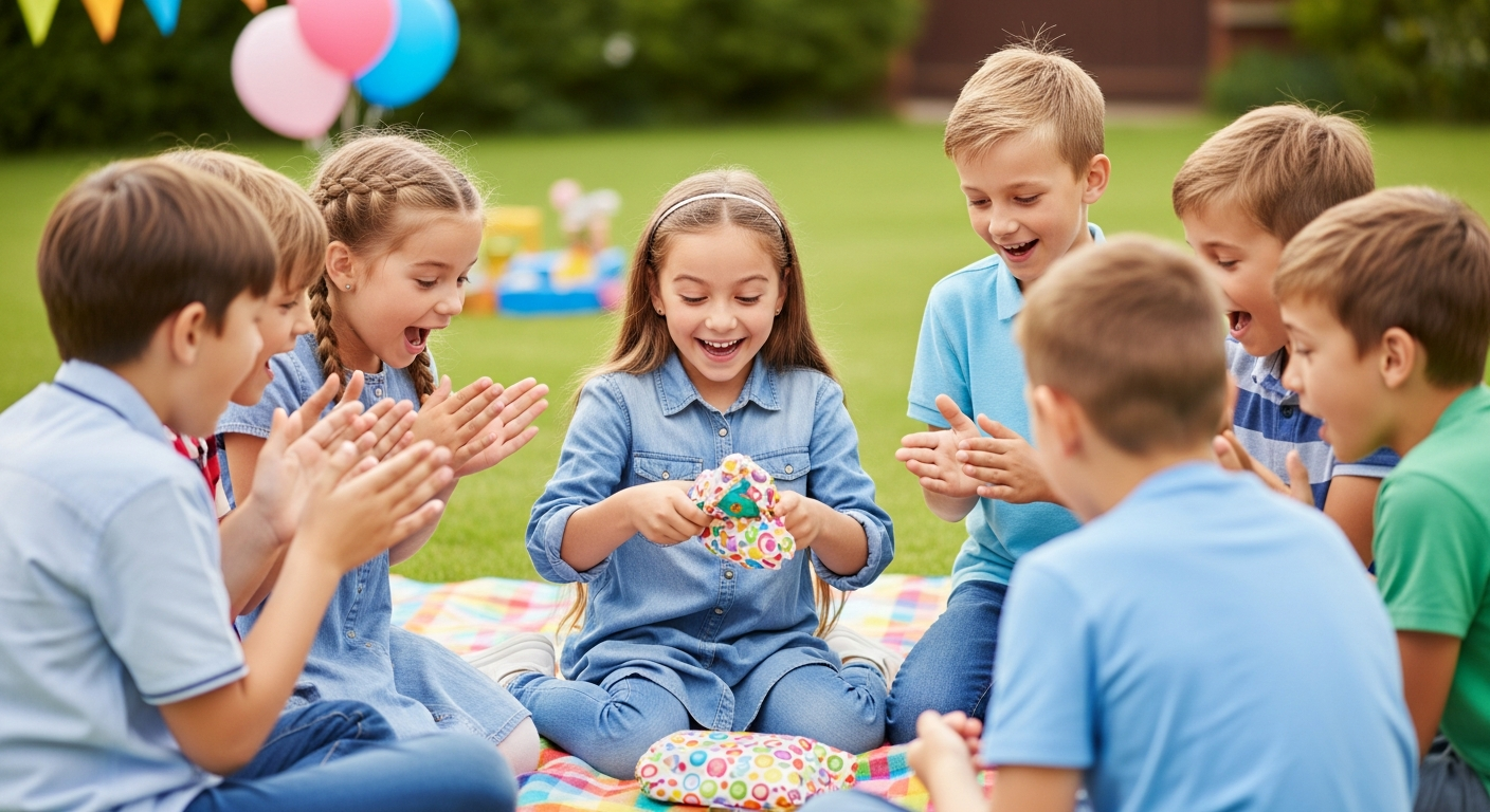 Exciting Games for Kids' Birthday Parties cover image