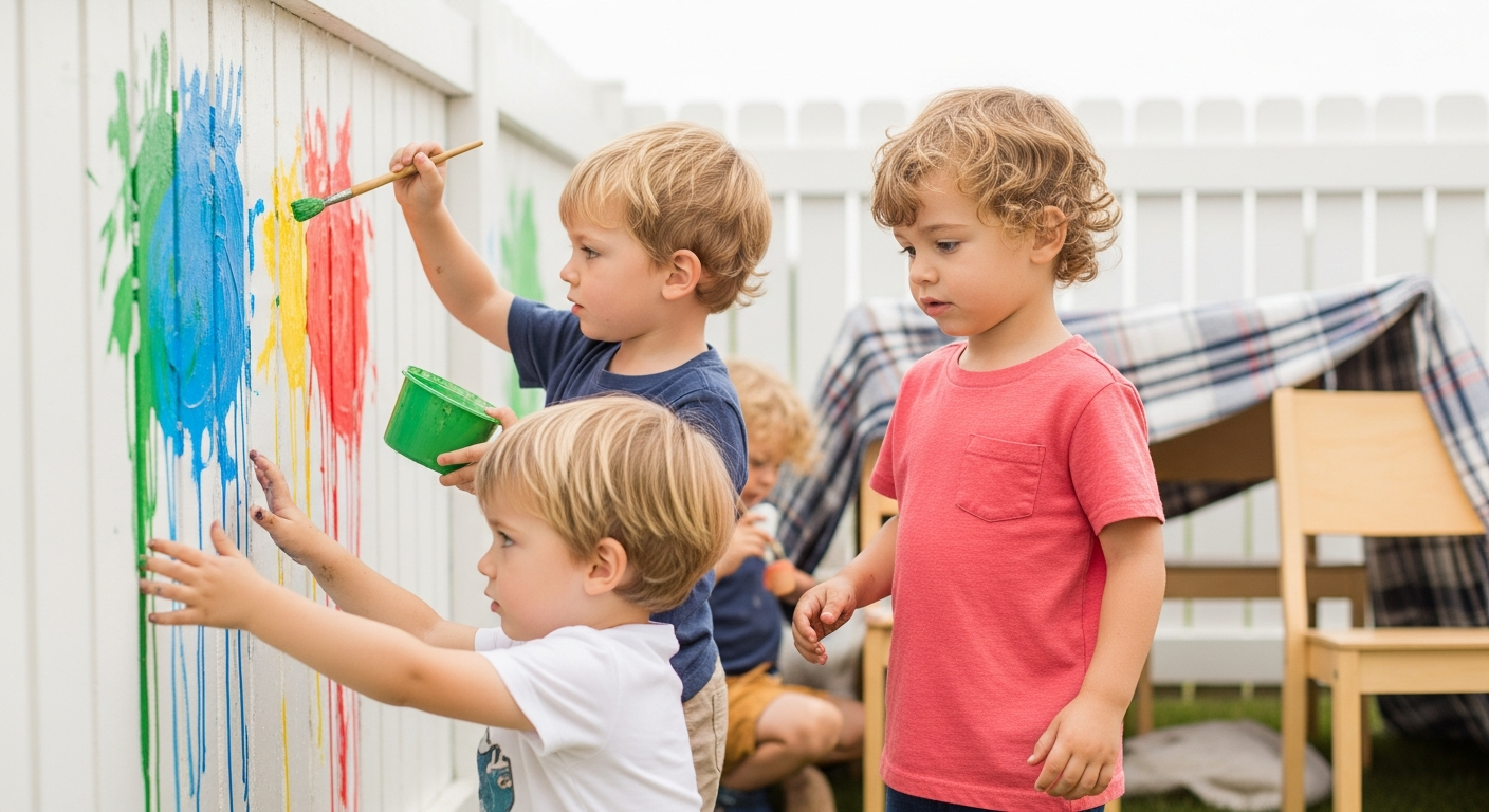 50 Best DIY Outdoor Toddler Activities for Creative Play cover image