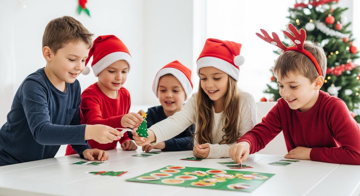 Spark Joy: Fun Christmas Party Games for Kids & Family cover image