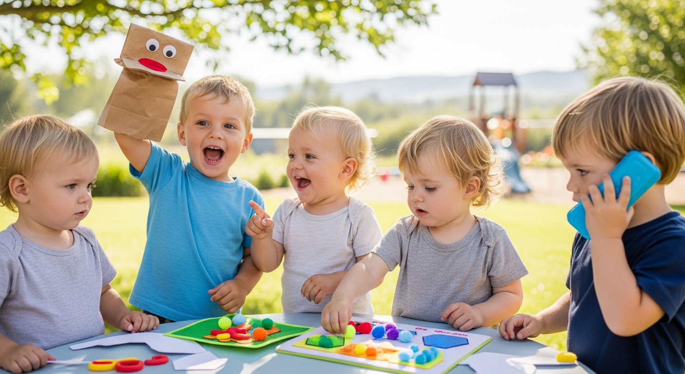 Creative Busy Toddler Activities to Boost Speech cover image