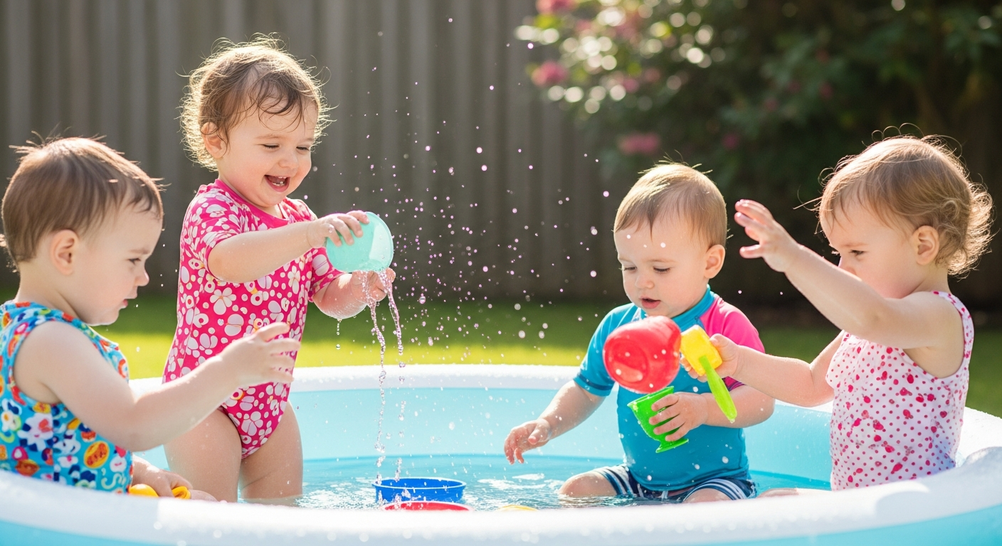 Splashing into Learning: Fun Toddler Outdoor Water Activities cover image
