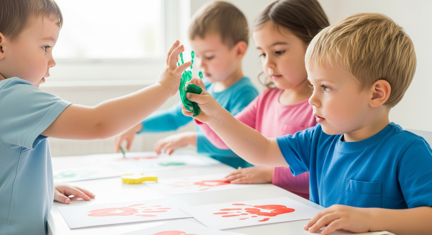 Creative Toddler Handprint Crafts for Fun and Learning cover image