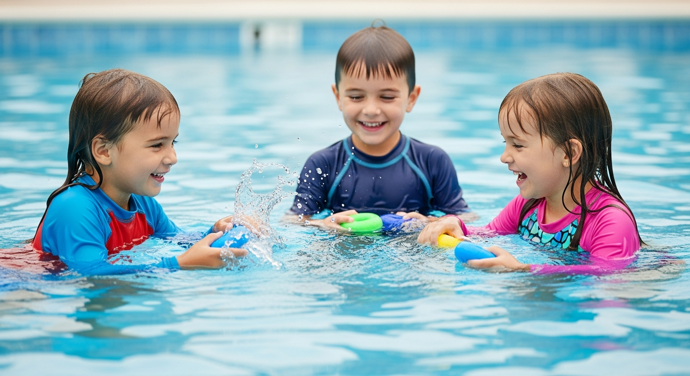 Splash-tastic Fun: Engaging Pool Activities for Kids cover image