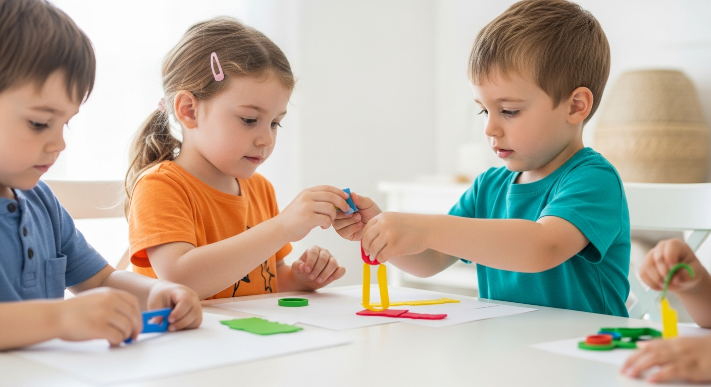 Simple Toddler Crafts for Home Play and Learning cover image