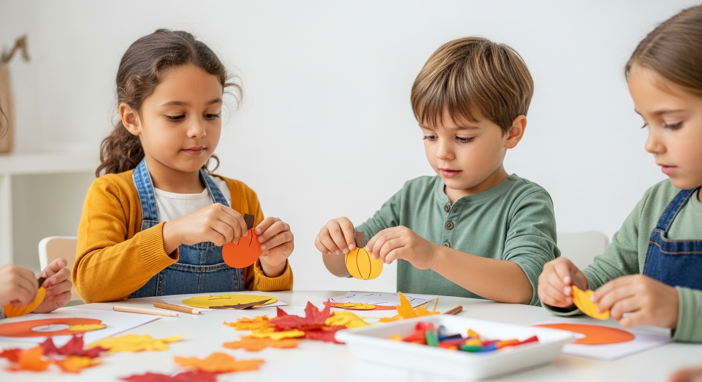 45 Creative Toddler Crafts Fall Activities for Language cover image