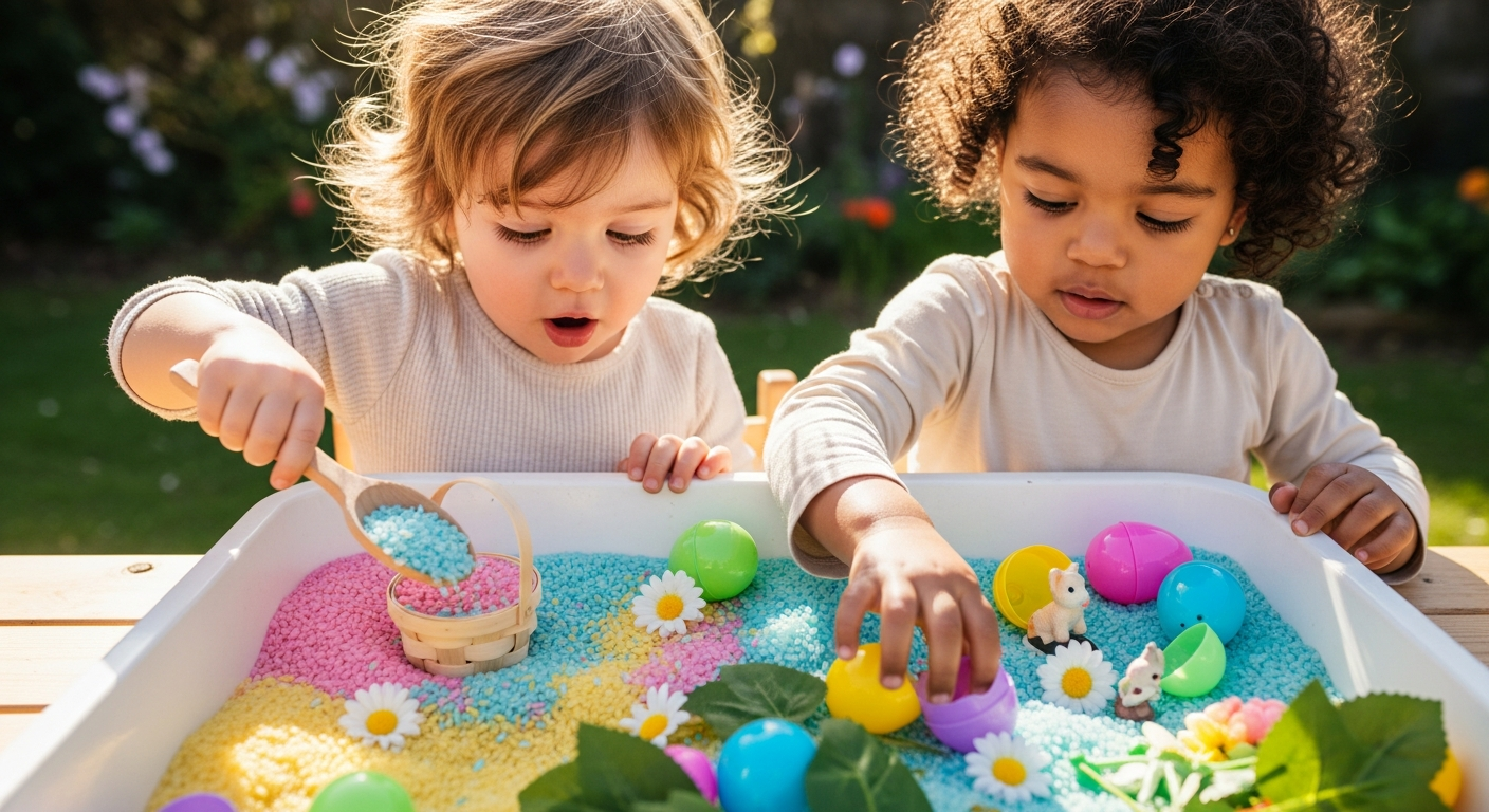 15 Fun Toddler Easter Activity Ideas for Speech and Play cover image