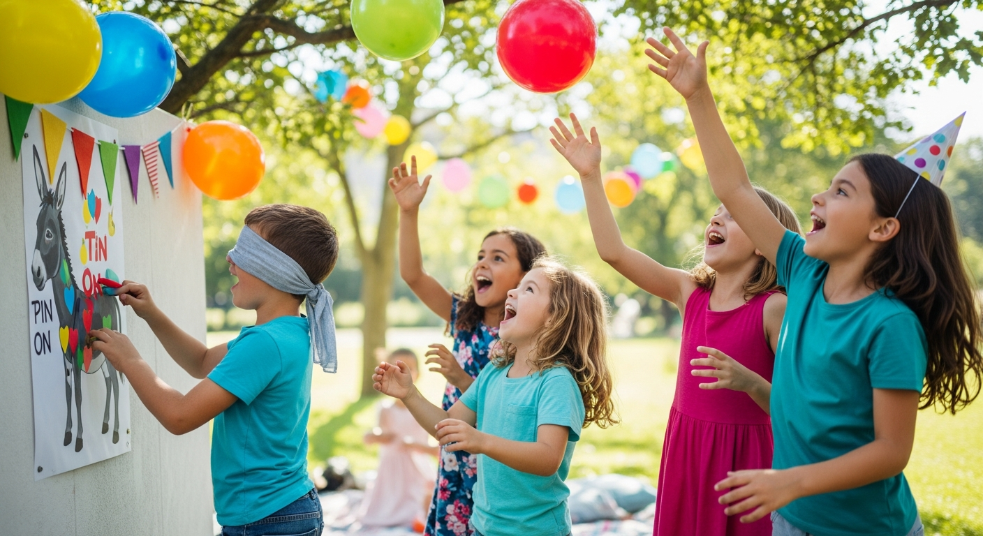 Birthday Bash Bliss: Top Party Games for Kids cover image