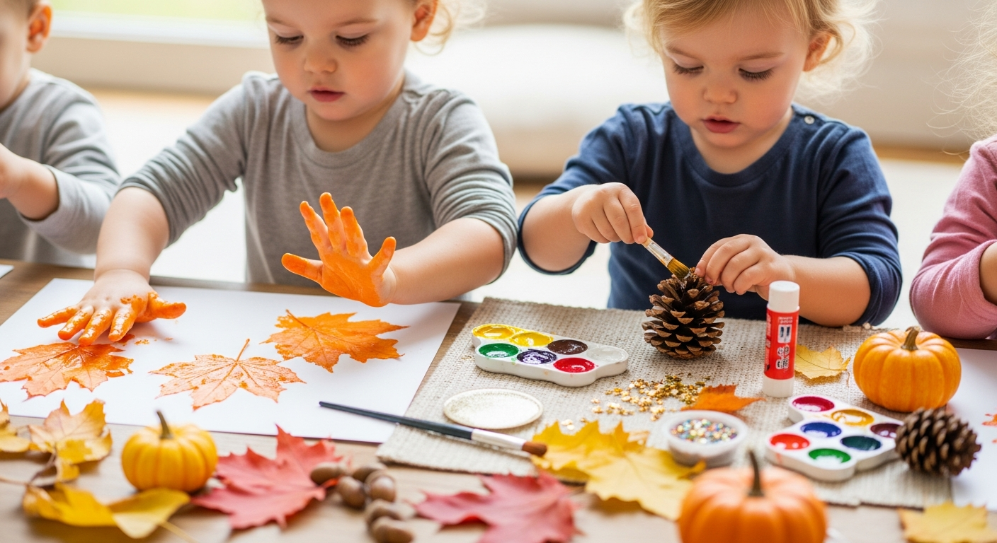 Creative November Toddler Crafts for Autumn Fun cover image