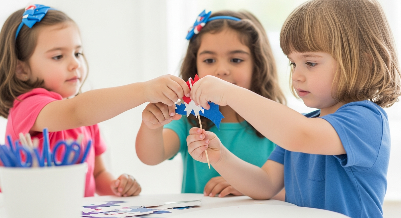 15 Easy Toddler Memorial Day Crafts for Patriotic Fun cover image