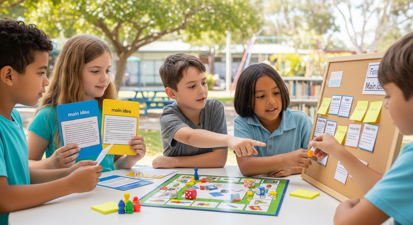 Engaging Main Idea Games for Kids cover image