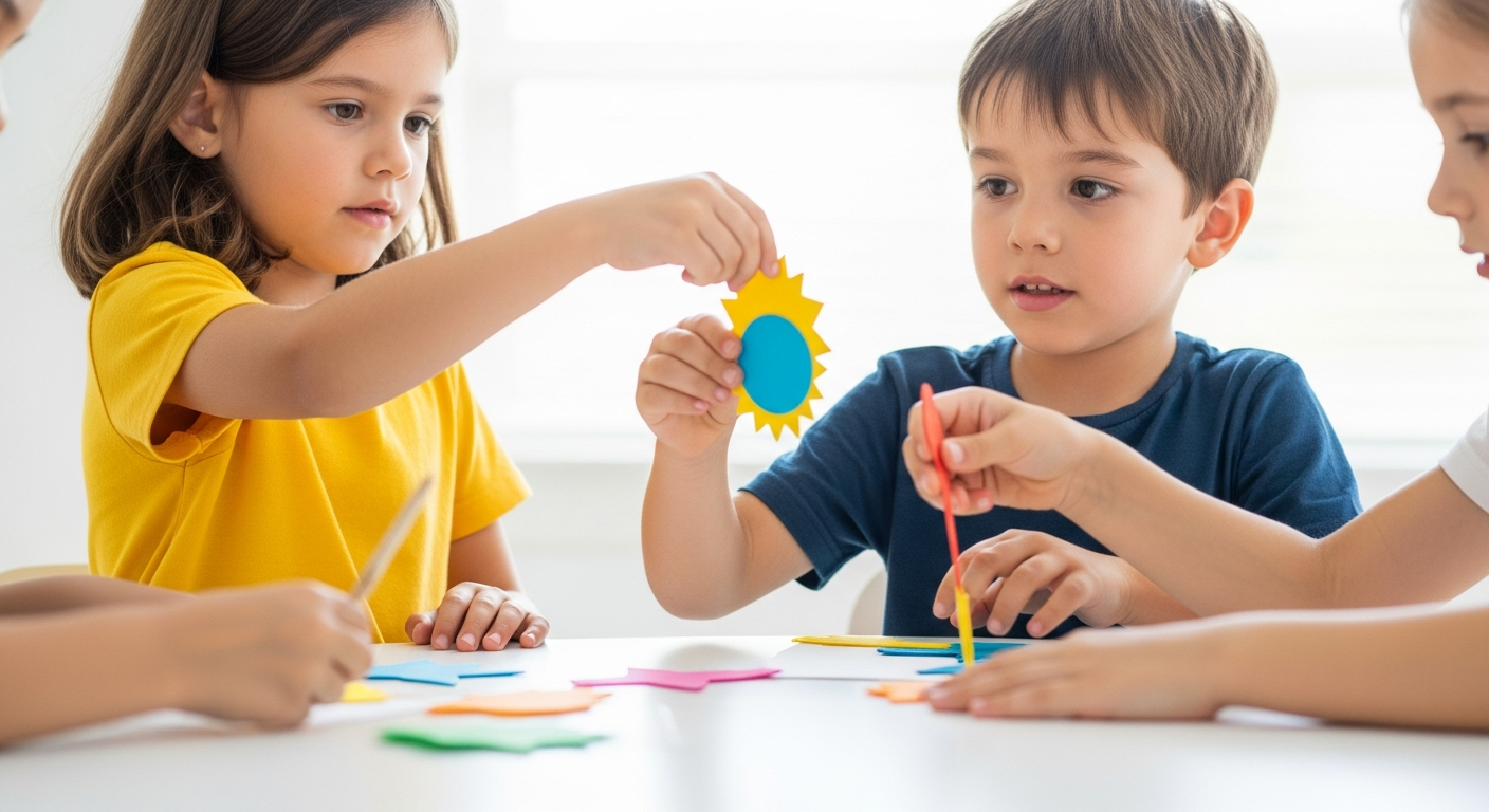 Easy Fun Crafts for Kids: Spark Creativity & Communication cover image