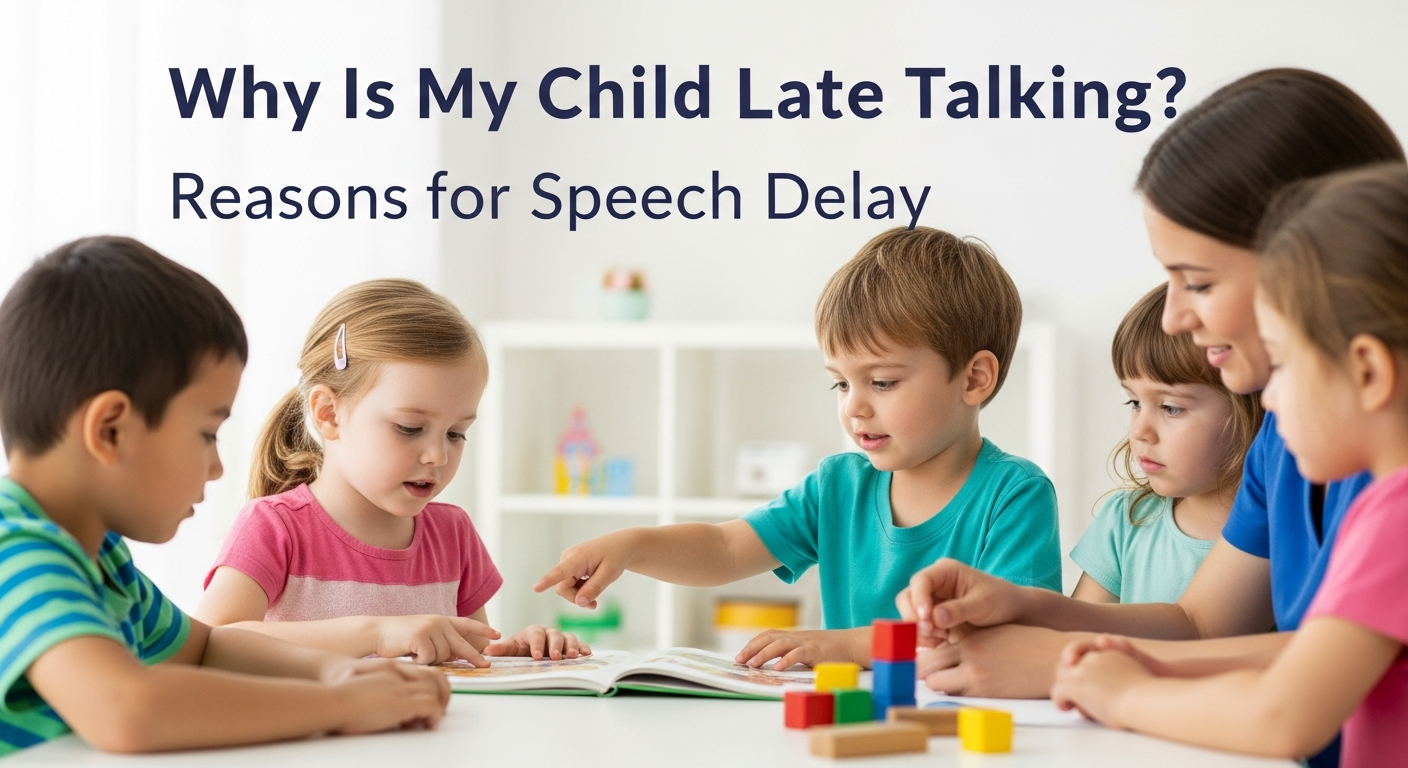Imagen de portada: ¿Por qué mi hijo/a tarda en hablar? Razones para el retraso del habla