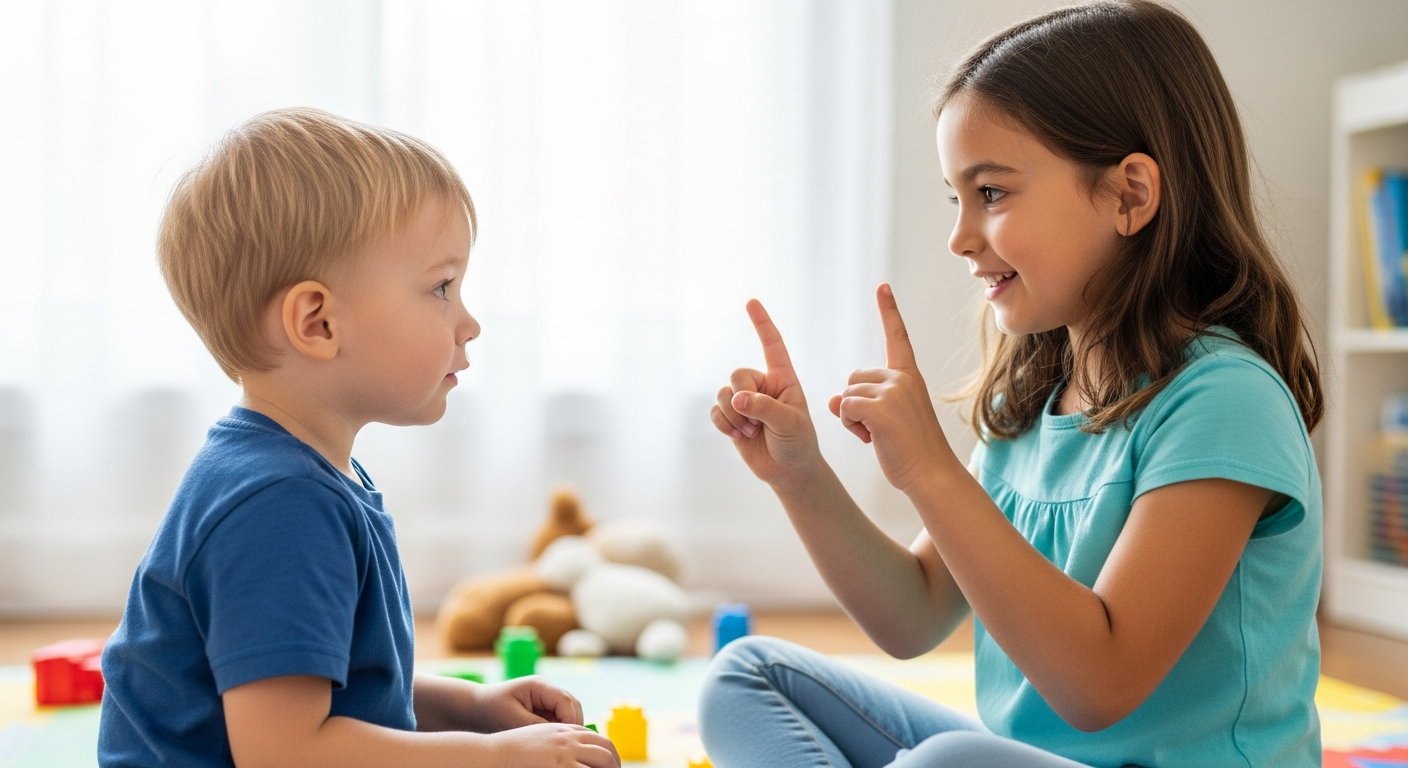 ¿Aprender la lengua de signos retrasa el habla? La verdad imagen de portada