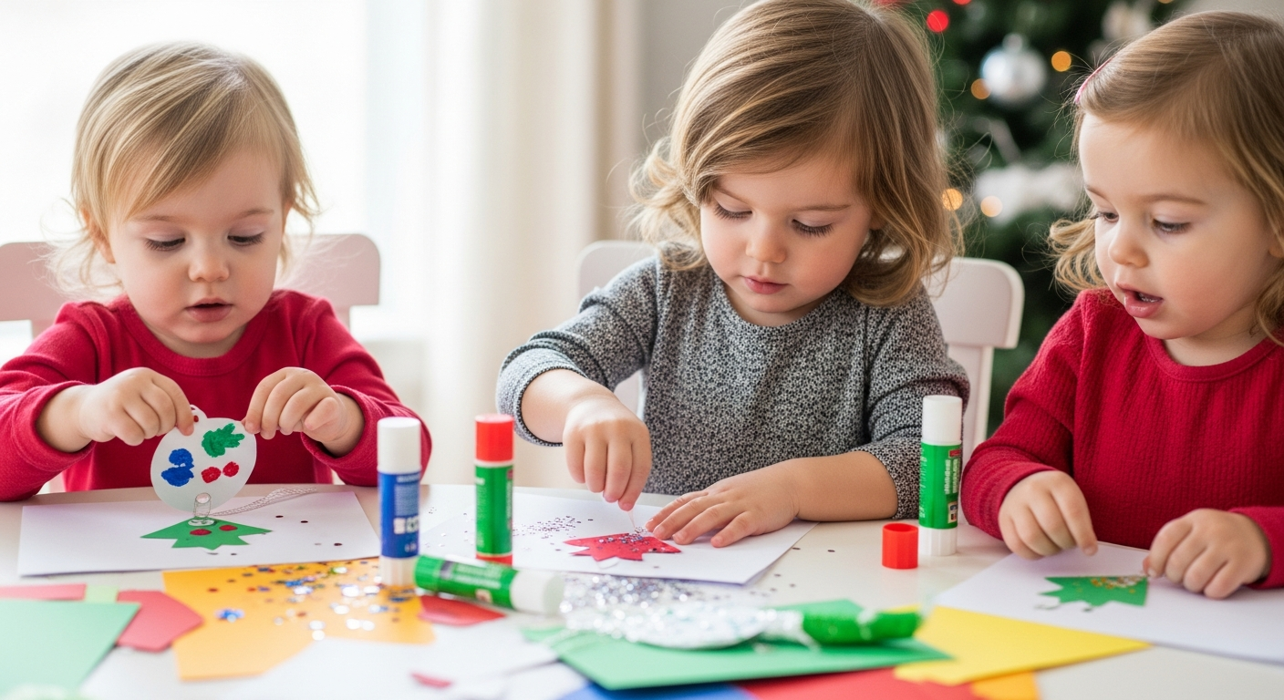 15 Heartfelt Toddler Christmas Crafts for Grandparents cover image