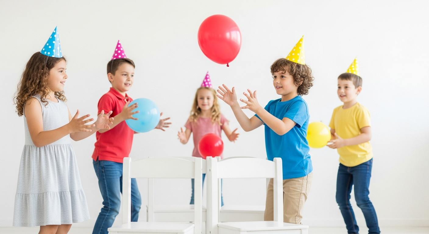 Fun & Easy Kids Birthday Games: Stress-Free Party Play cover image