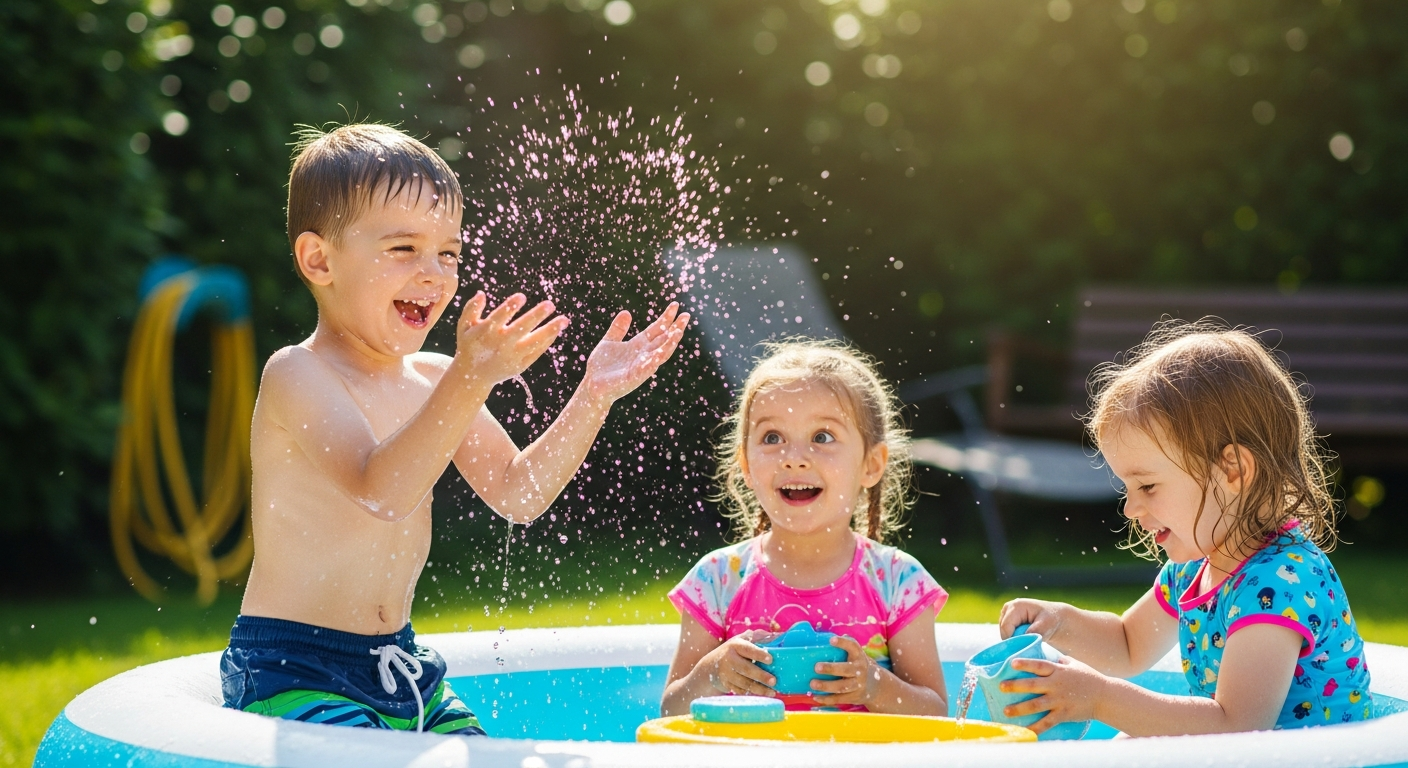 Splish, Splash, Speak: Fun Water Games for Kids cover image