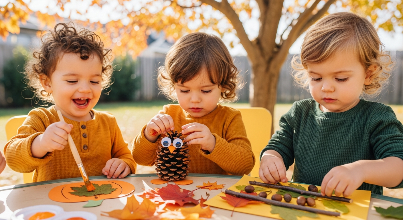 Fun and Educational Fall Toddler Craft Ideas for Learning cover image