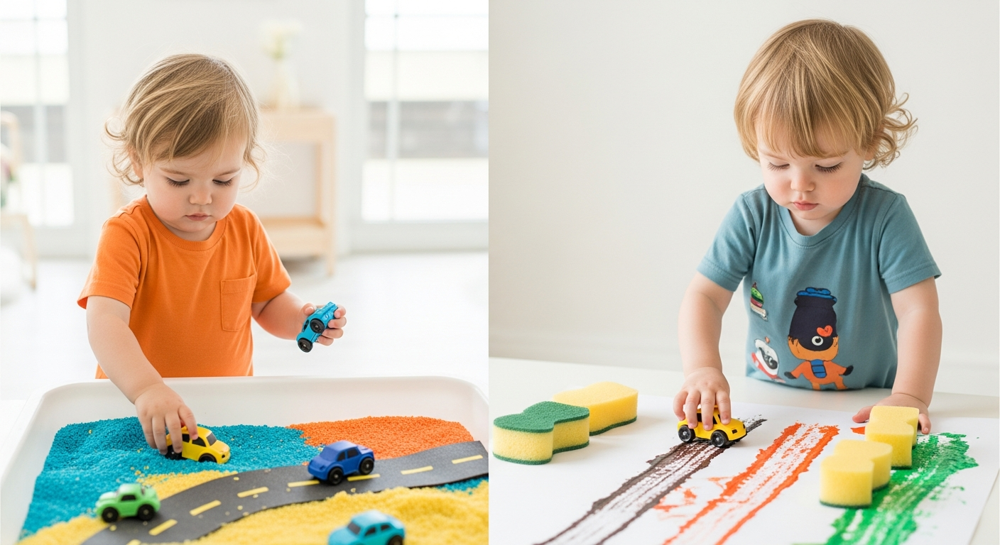 Vroom! Engaging Car-Themed Sensory Activities for Toddlers cover image