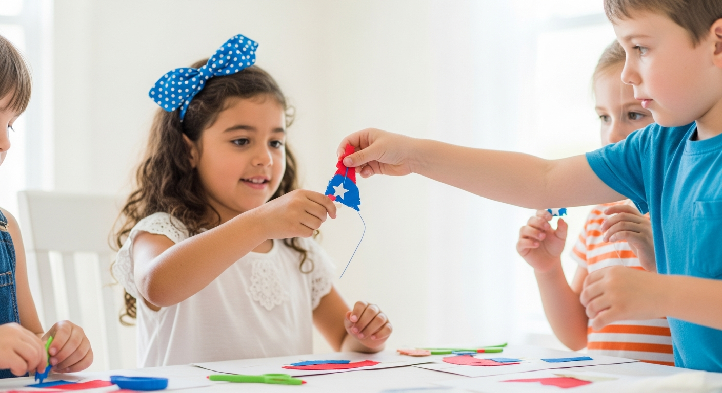 Spark Joy: Easy Fourth of July Crafts for Kids cover image