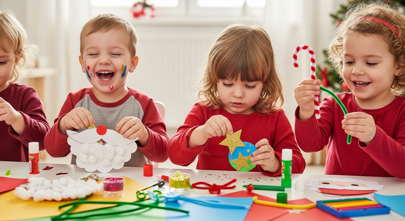 12 Easy Toddler Craft for Christmas Ideas for Families cover image