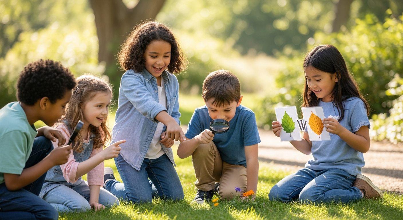 Outdoor Game Ideas: Boost Kids' Speech & Play cover image