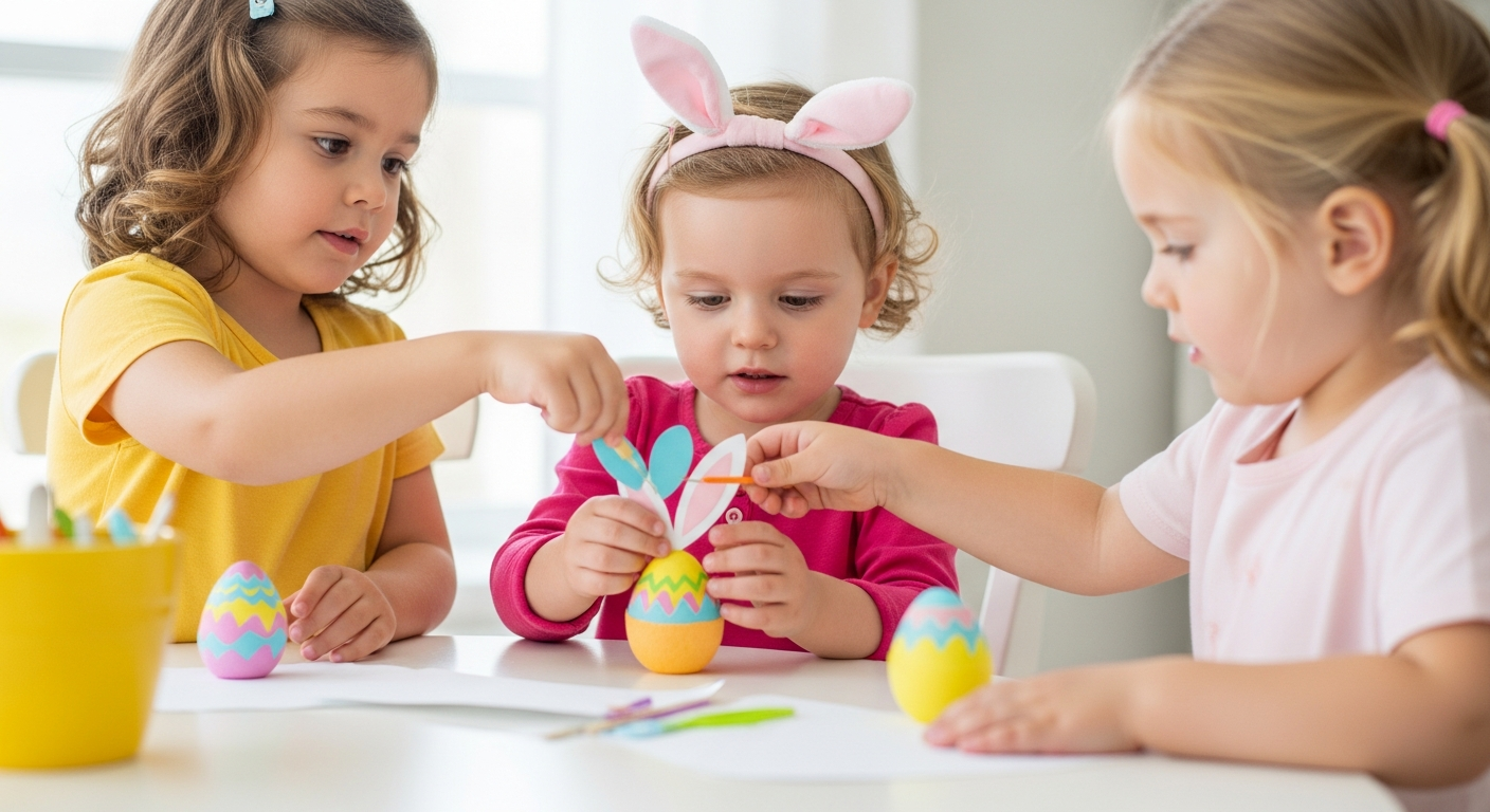 10 Fun and Easy Easter Toddler Crafts for Spring cover image