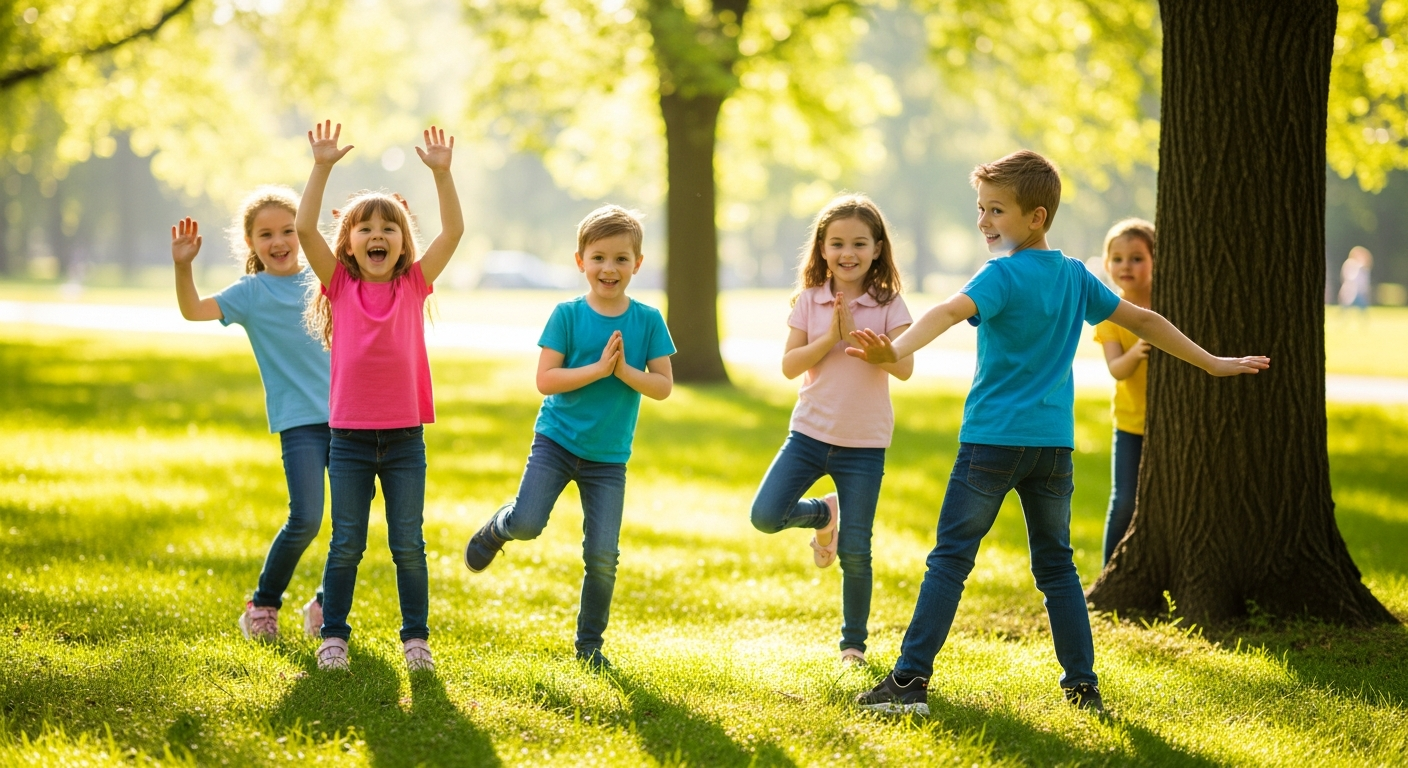 Outdoor Fun: Games for Kids Without Equipment cover image