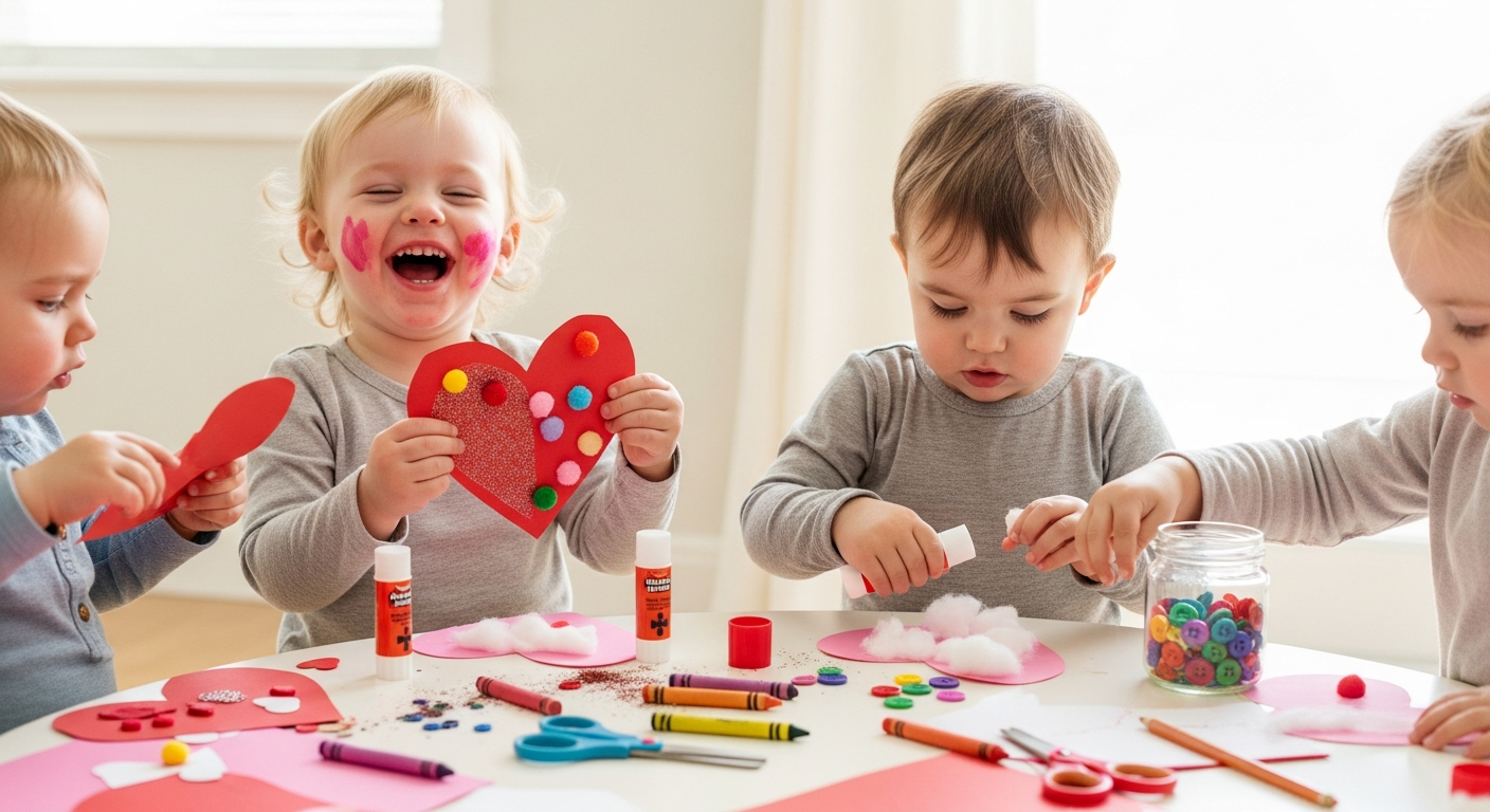 15 Creative Toddler Valentine Craft Ideas for Home Fun cover image