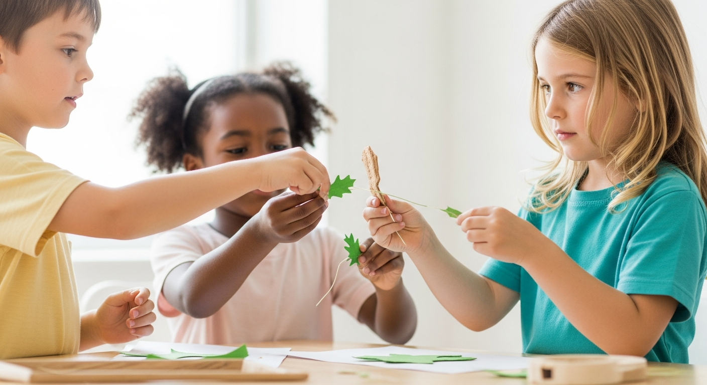 Nature's Playground: Easy Crafts for Kids cover image