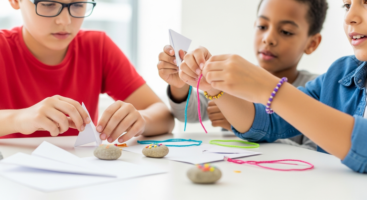 Simple Craft Ideas for Kids: Ignite Creativity & Boost Communication cover image