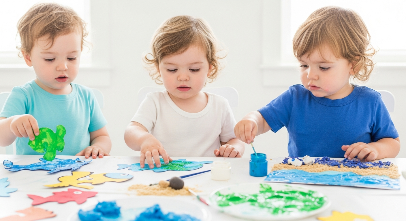 Make a Splash with These Creative Toddler Ocean Crafts cover image