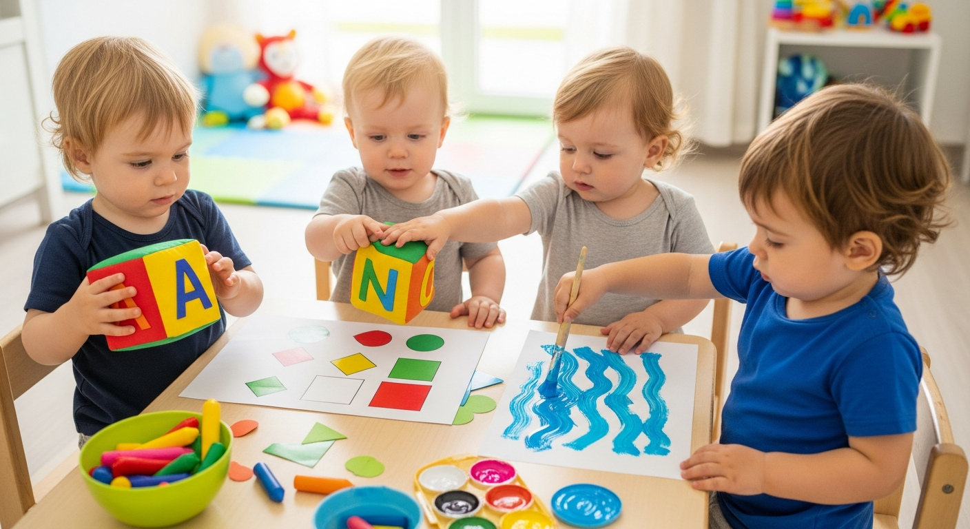 Fun Toddler Arts and Crafts Ideas for Language Growth cover image